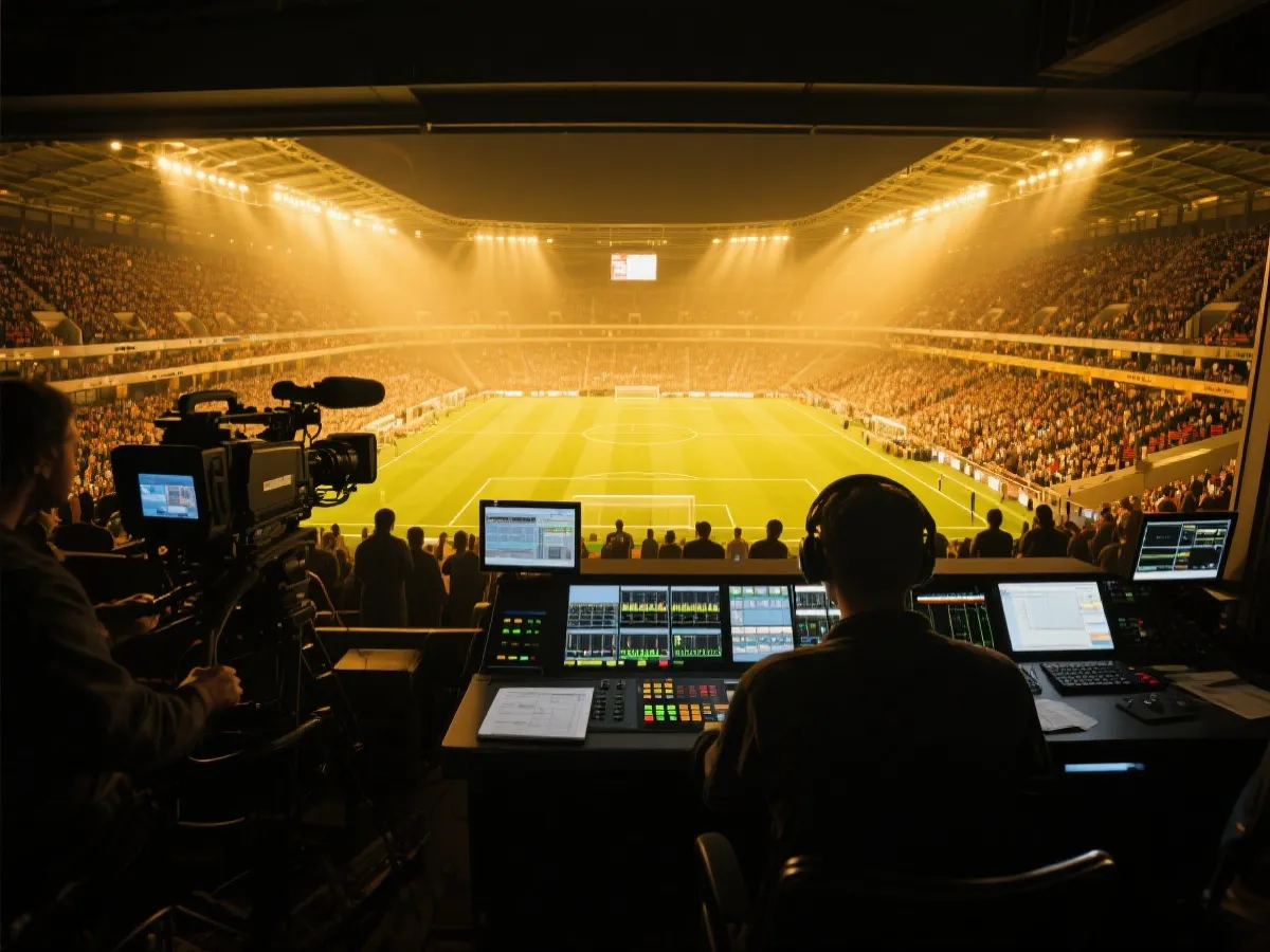 世界杯直播与数据中心直播展示